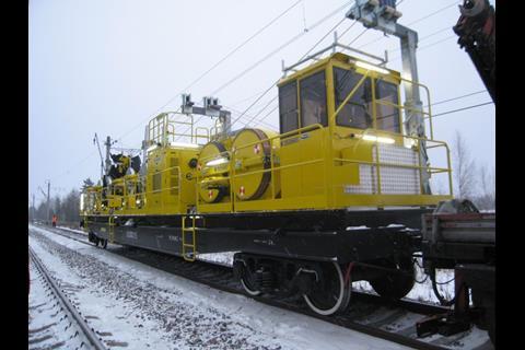 Tesmec has previously supplied catenary installation vehicles for projects in various countries, including Russia, Poland and the USA.